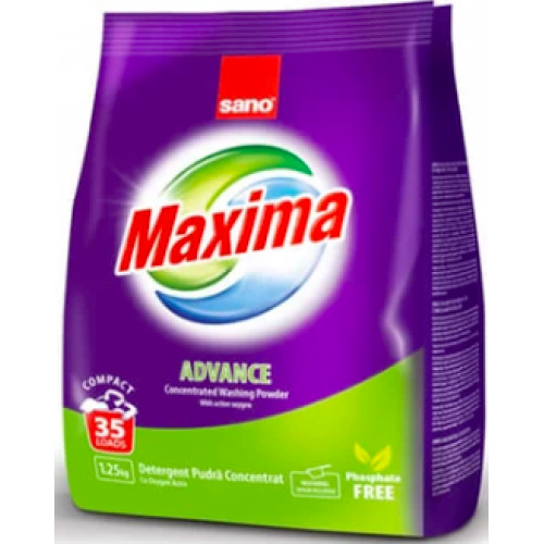 Пральний порошок Sano Advance 1,25 кг 35 прань
